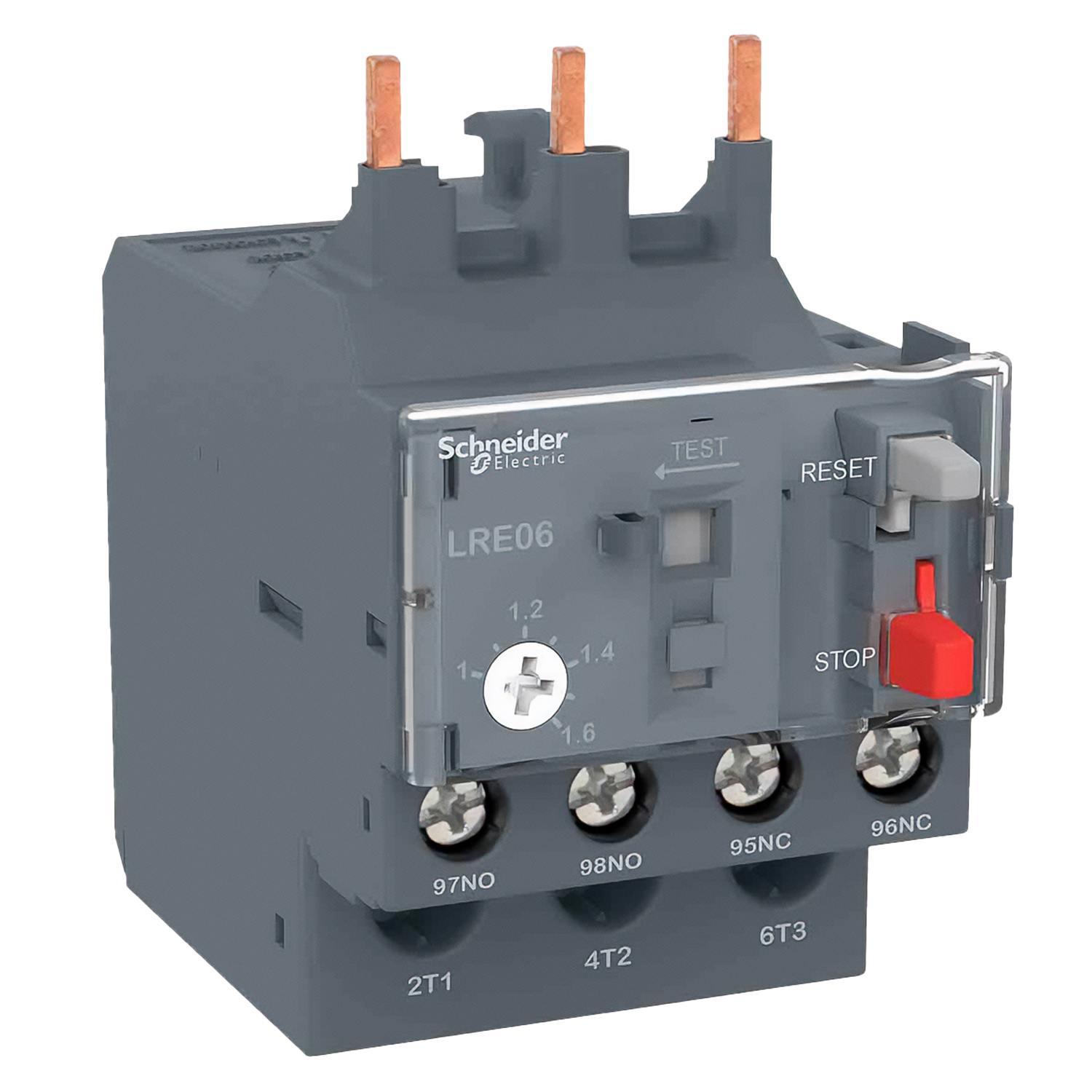 [29265] Relé Térmico 3P 690VCA 6A Rango Ajuste 4-6A Protección T Schneider Electric