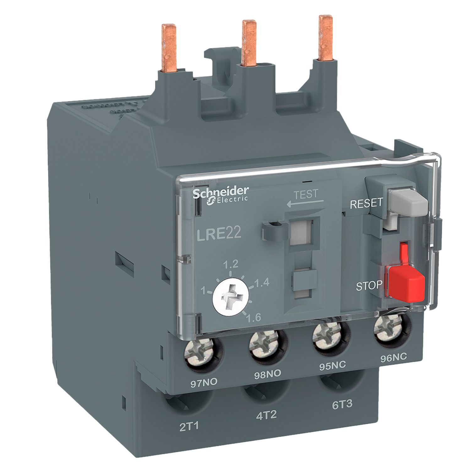 [29270] Relé Térmico 3P 690VCA 24A Rango Ajuste 16-24A Protección T Schneider Electric