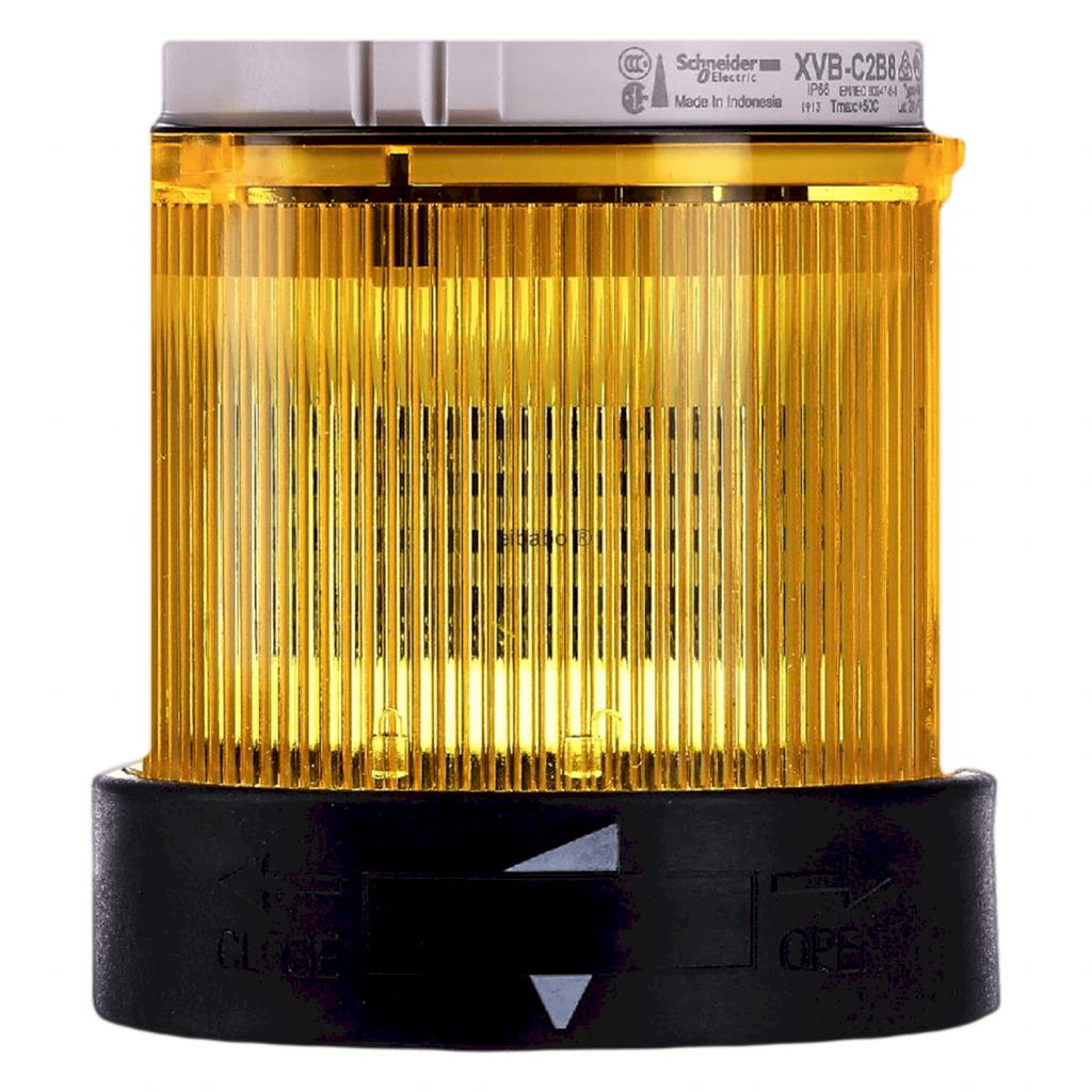 ELEMENTO DE LUZ PARA COLUMNA LED AMARILLO 24V XVBC2B8