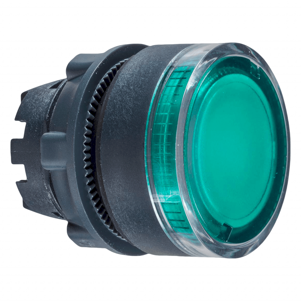 PULSADOR XB5 PCO LUM S/SOP S/CONT VERDE ZB5AW333