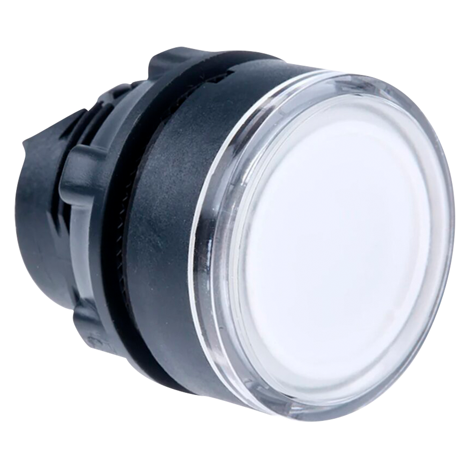 [30554] Cabezal Pulsador XB5 Plástico Luminoso S/Soporte Blanco Schneider Electric