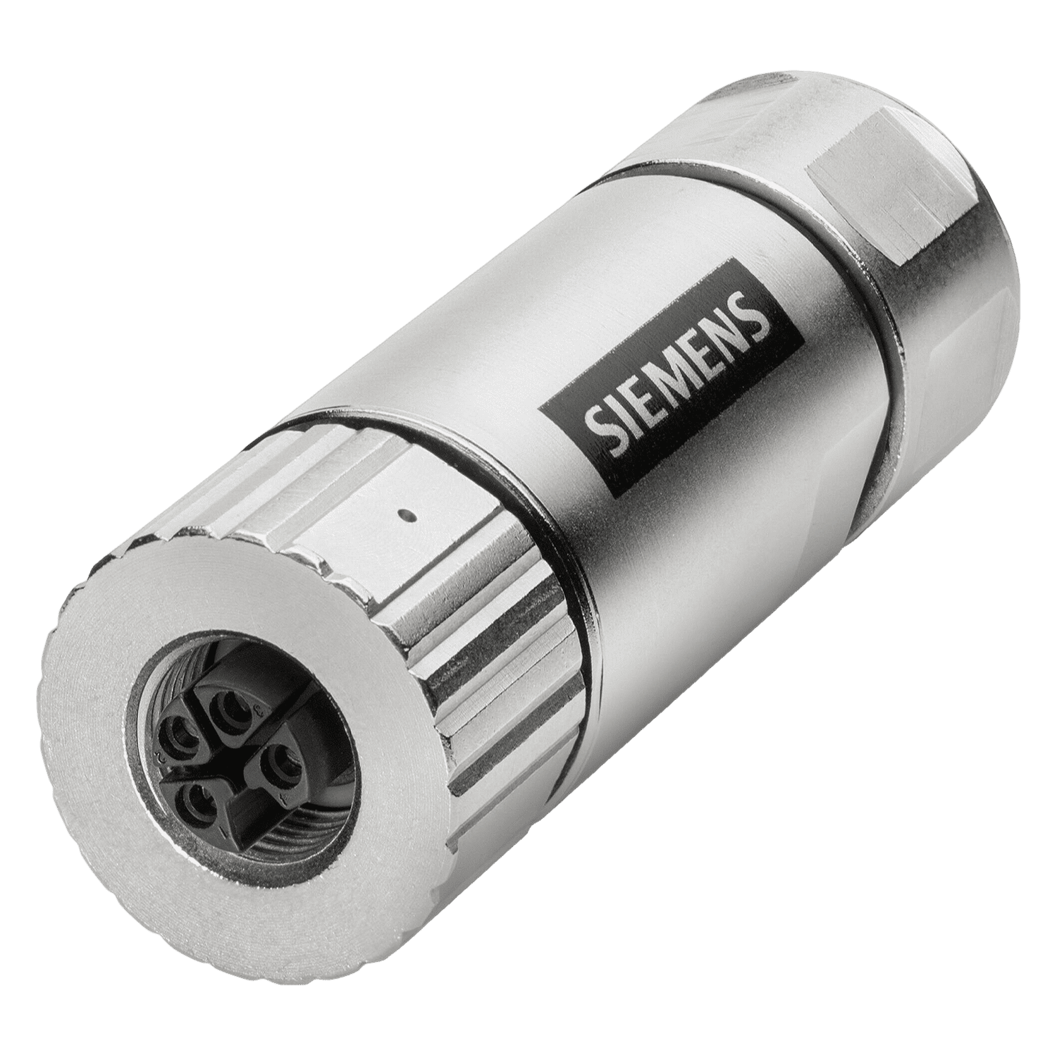 [31487] Conector M12 4 Polos Hembra M12 Siemens