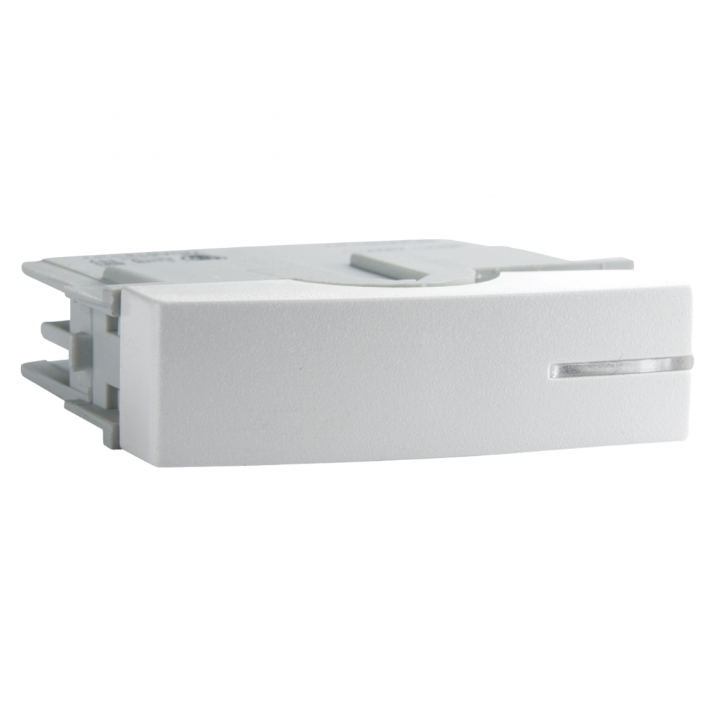 MODULO 1 PUNTO SCH RODA 1/2 MOD SALIENTE 16A-250V BLANC WDA51331