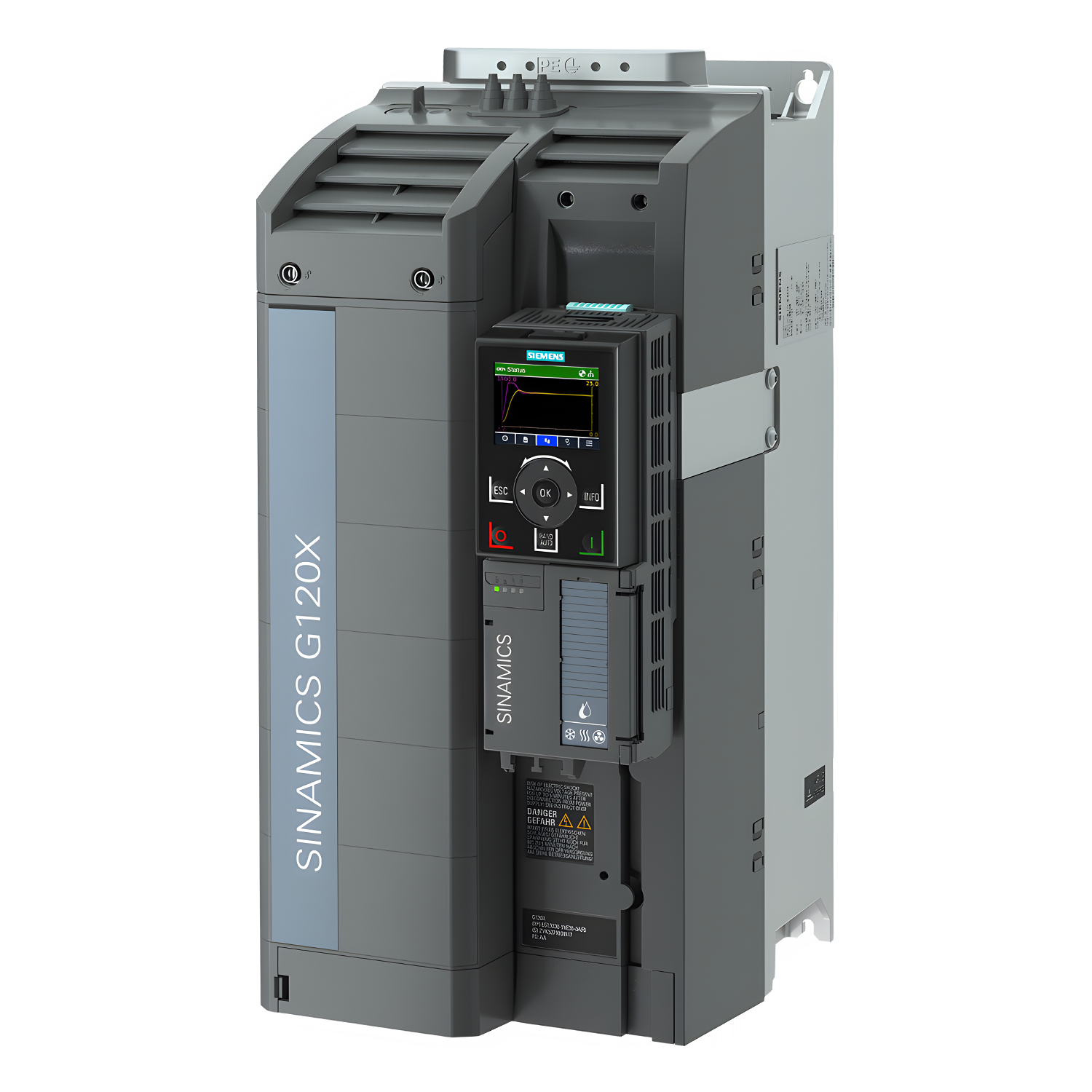 [32908] Variador G120X 380VCA LO: 22kW/30HP HO: 18,5kW/25HP S/Filtro PN EIP Siemens