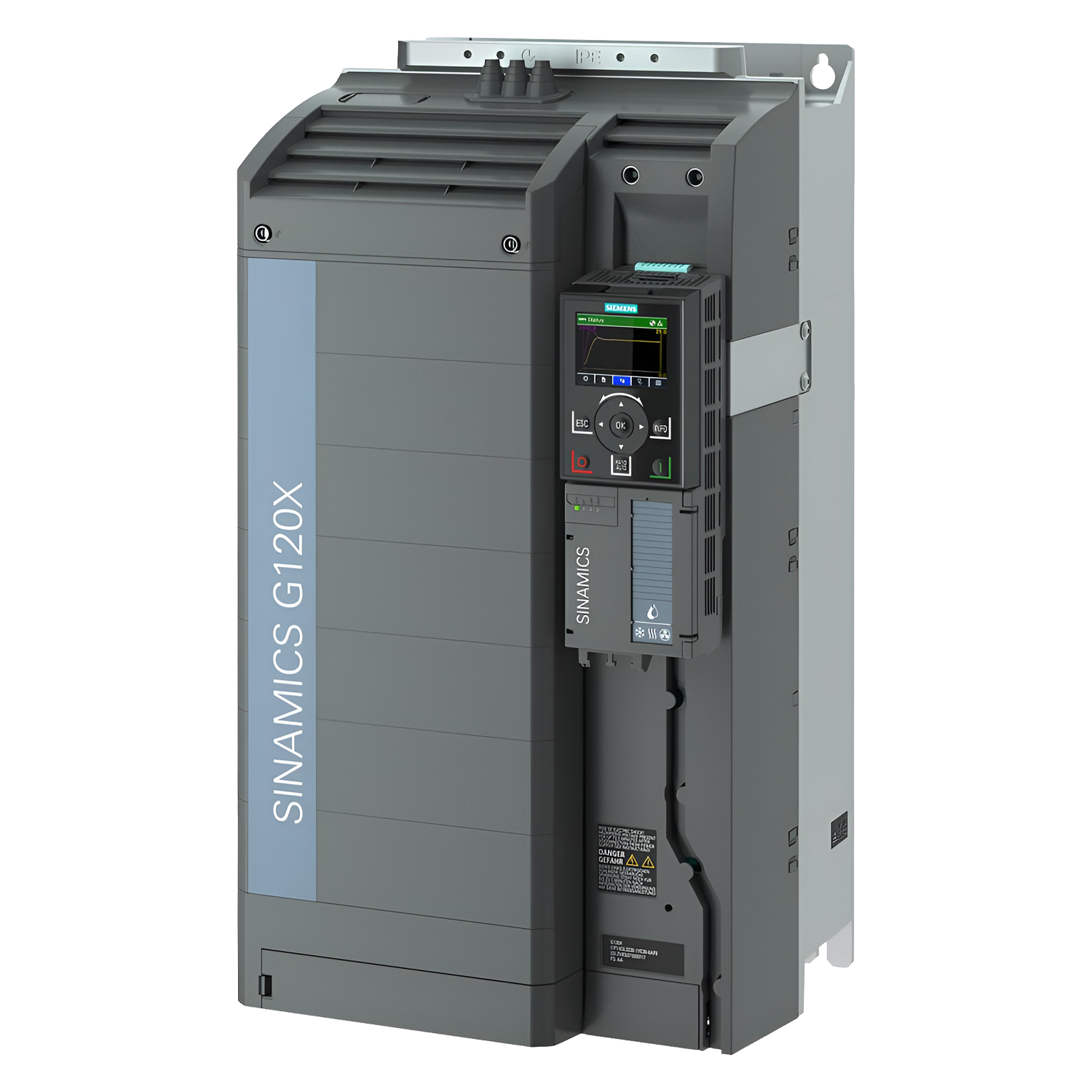 [32912] Variador G120X 380VCA LO: 55kW/75HP HO: 45kW/60HP S/Filtro PN EIP Siemens