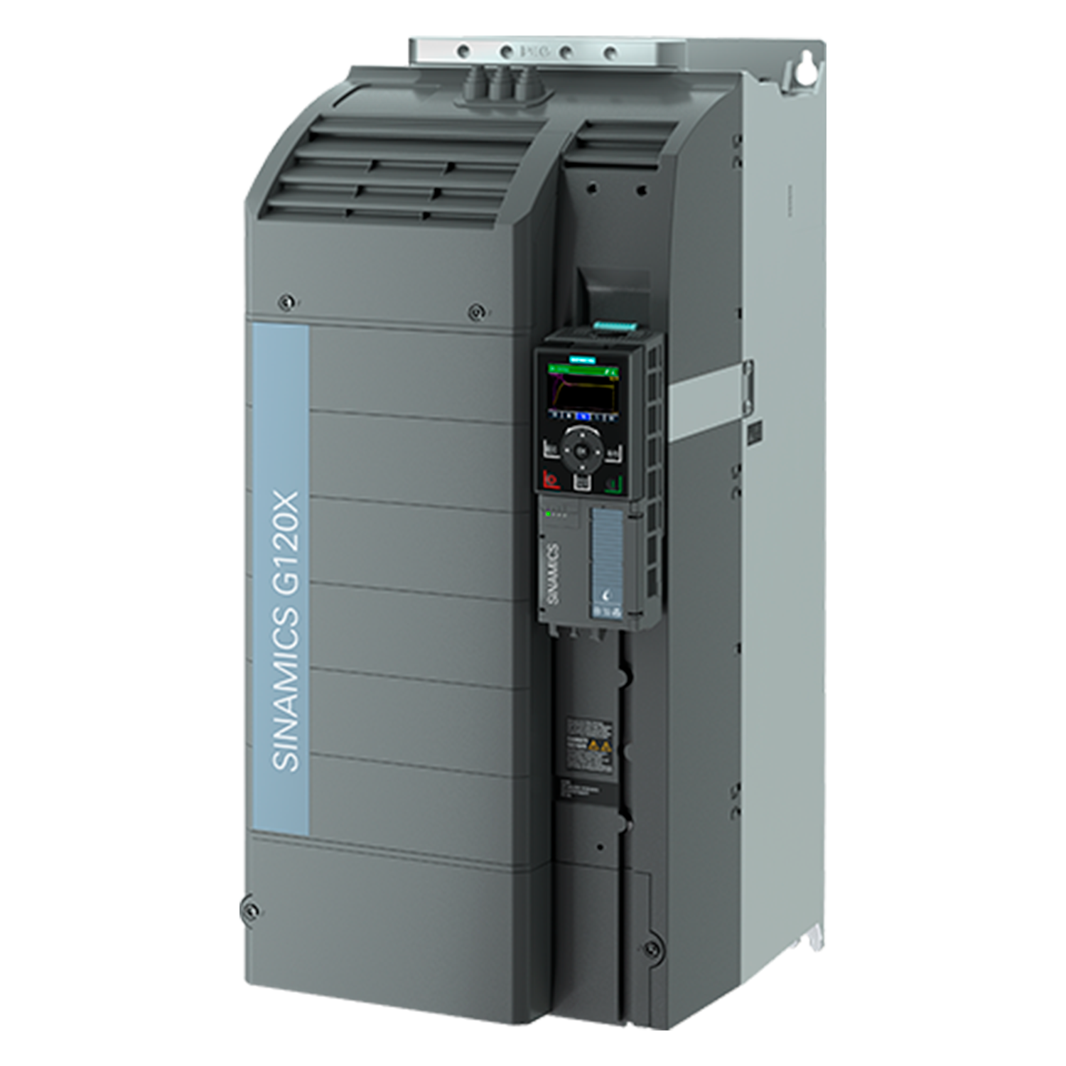 Variador G120X 380VCA LO: 90kW/125HP HO: 75kW/100HP S/Filtro PN EIP Siemens