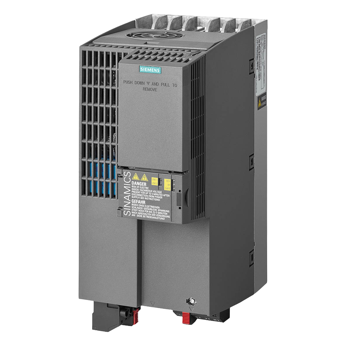 Variador G120C 380VCA LO: 18,5kW/25HP HO: 15kW/20HP C/Filtro PN Siemens