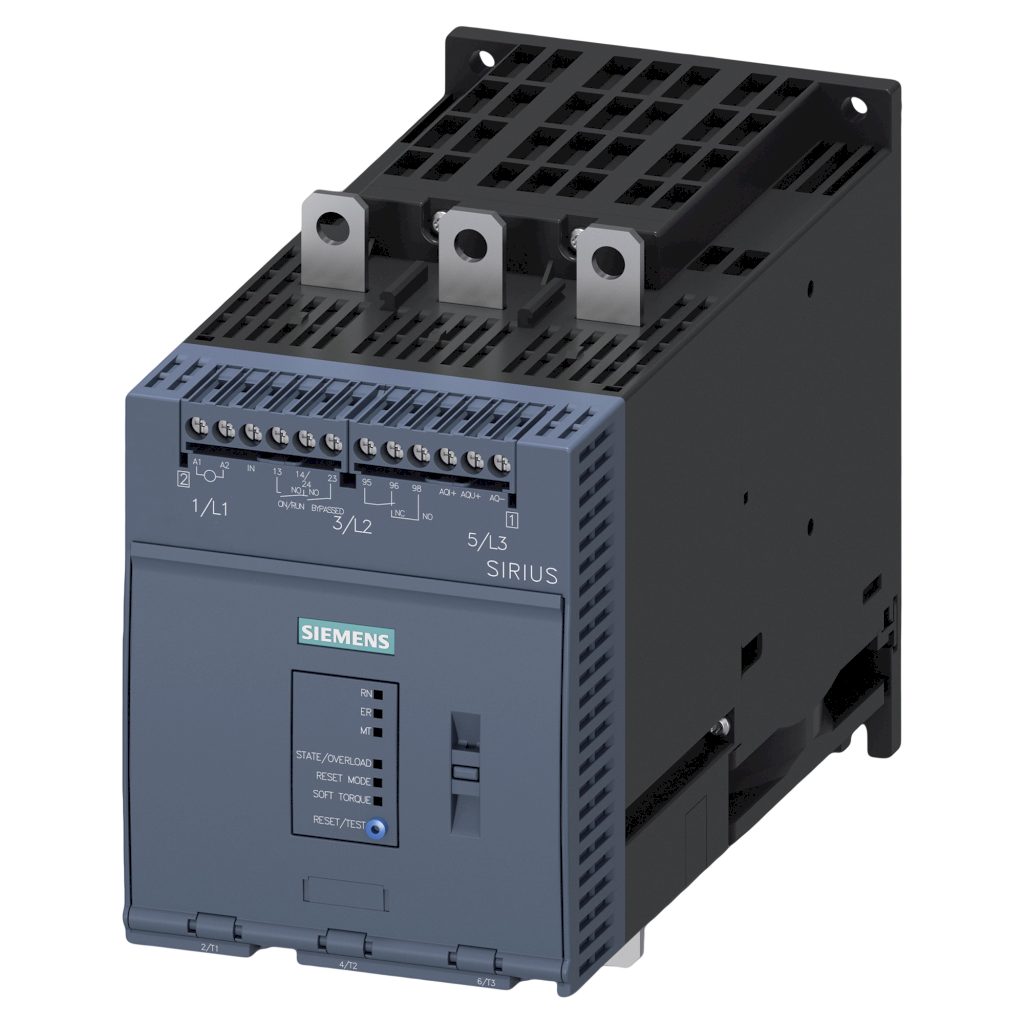 ARRANCADOR SUAVE BASICO 143A 75kW S6 220VCA/CC 3RW5055-6AB14