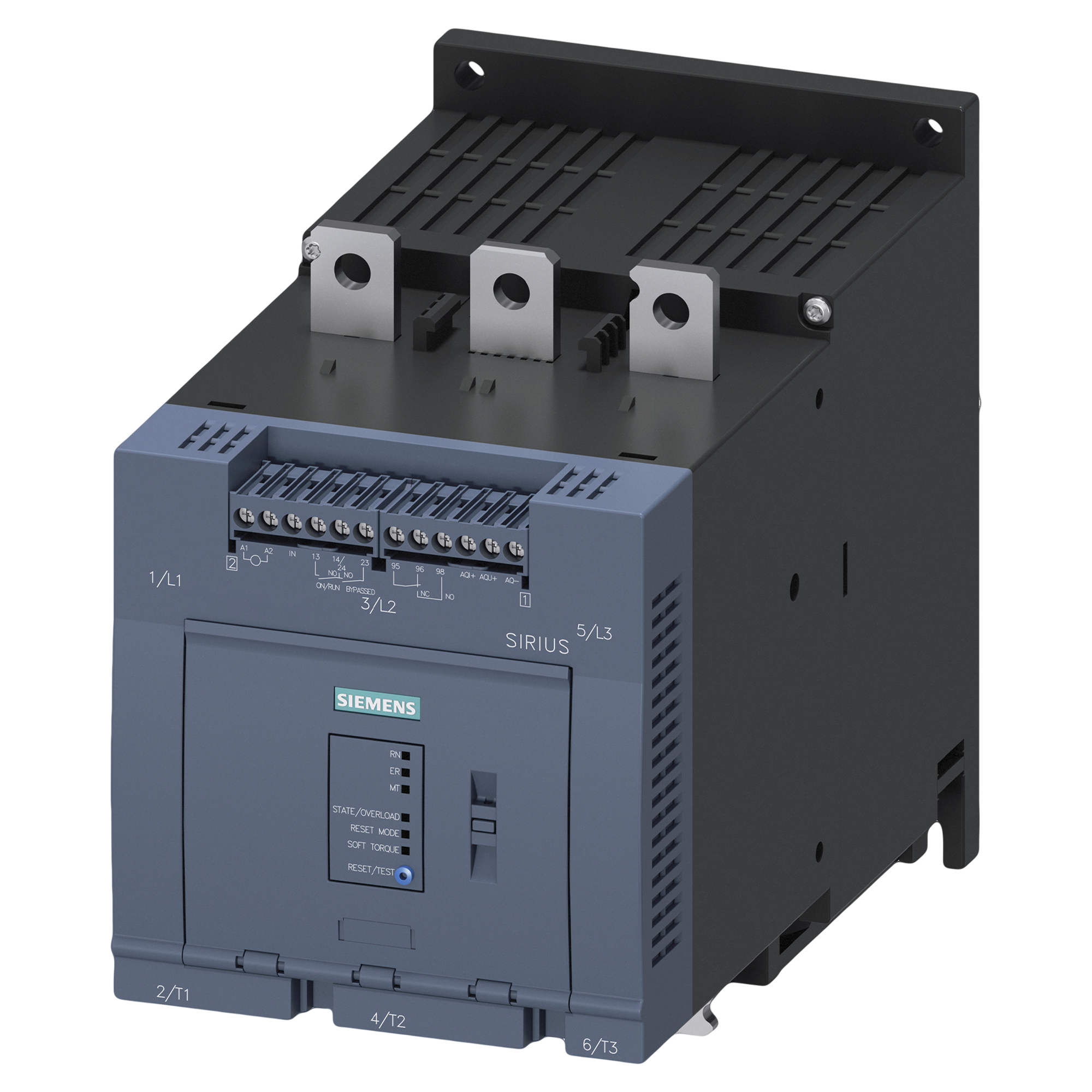 Arrancador Suave 3RW50 Basic 110-220VCA 250A 132kW/180HP Siemens