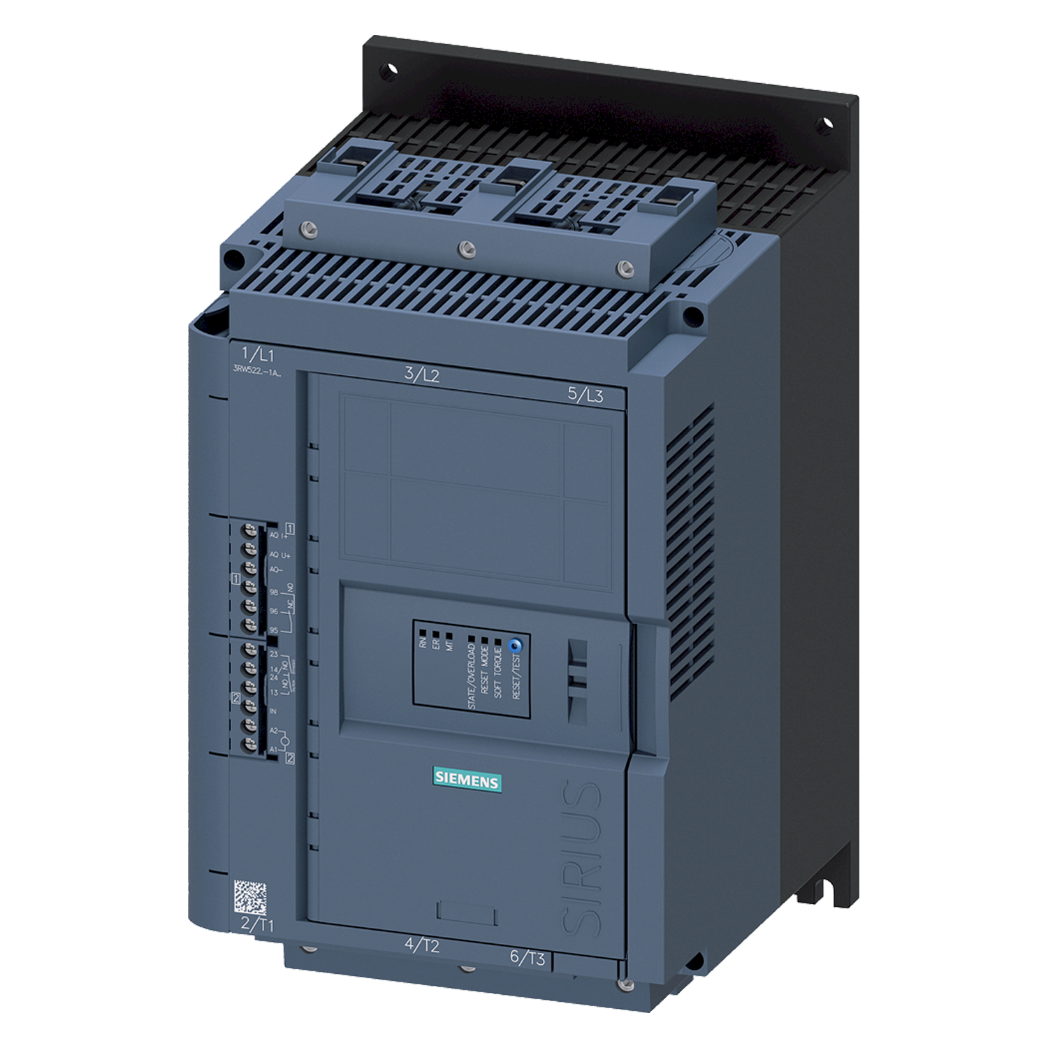 [32990] Arrancador Suave 3RW52 STD 110-220VCA 93A 45kW/60HP Siemens