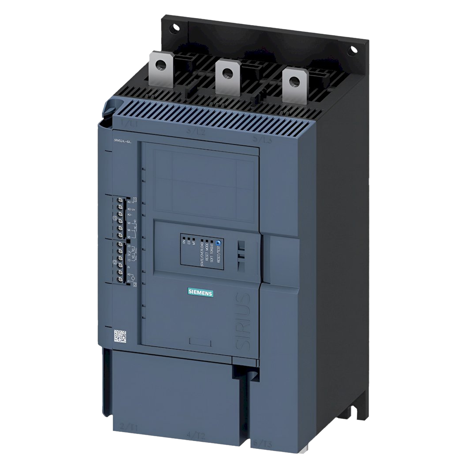 Arrancador Suave 3RW52 STD 110-220VCA 210A 110kW/150HP Siemens