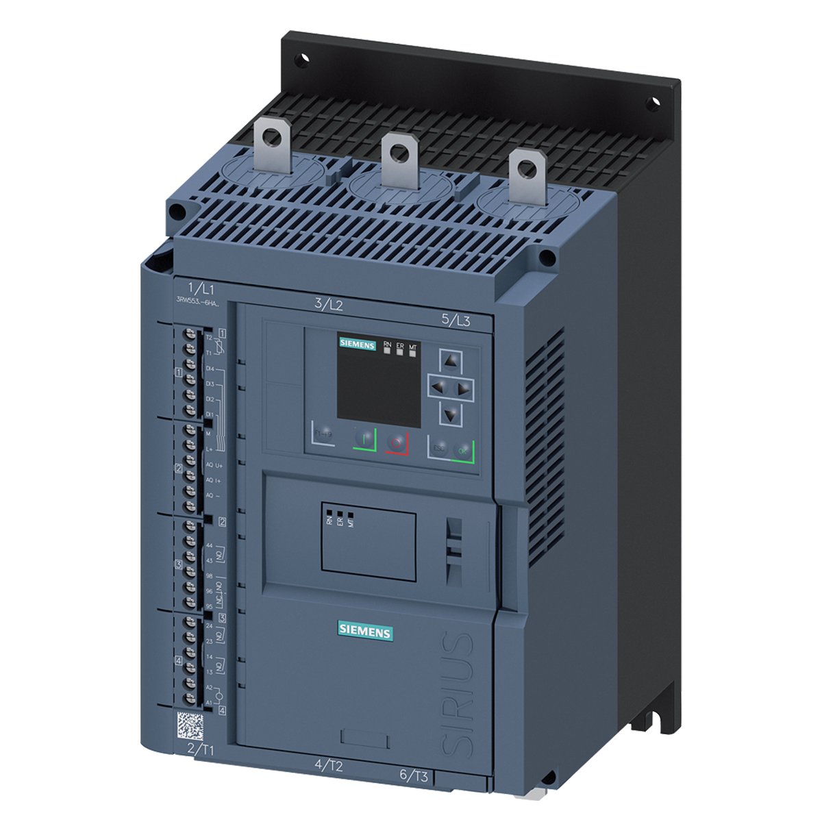 Arrancador Suave 3RW55 ADV 110-220VCA 143A 75kW/100HP Siemens