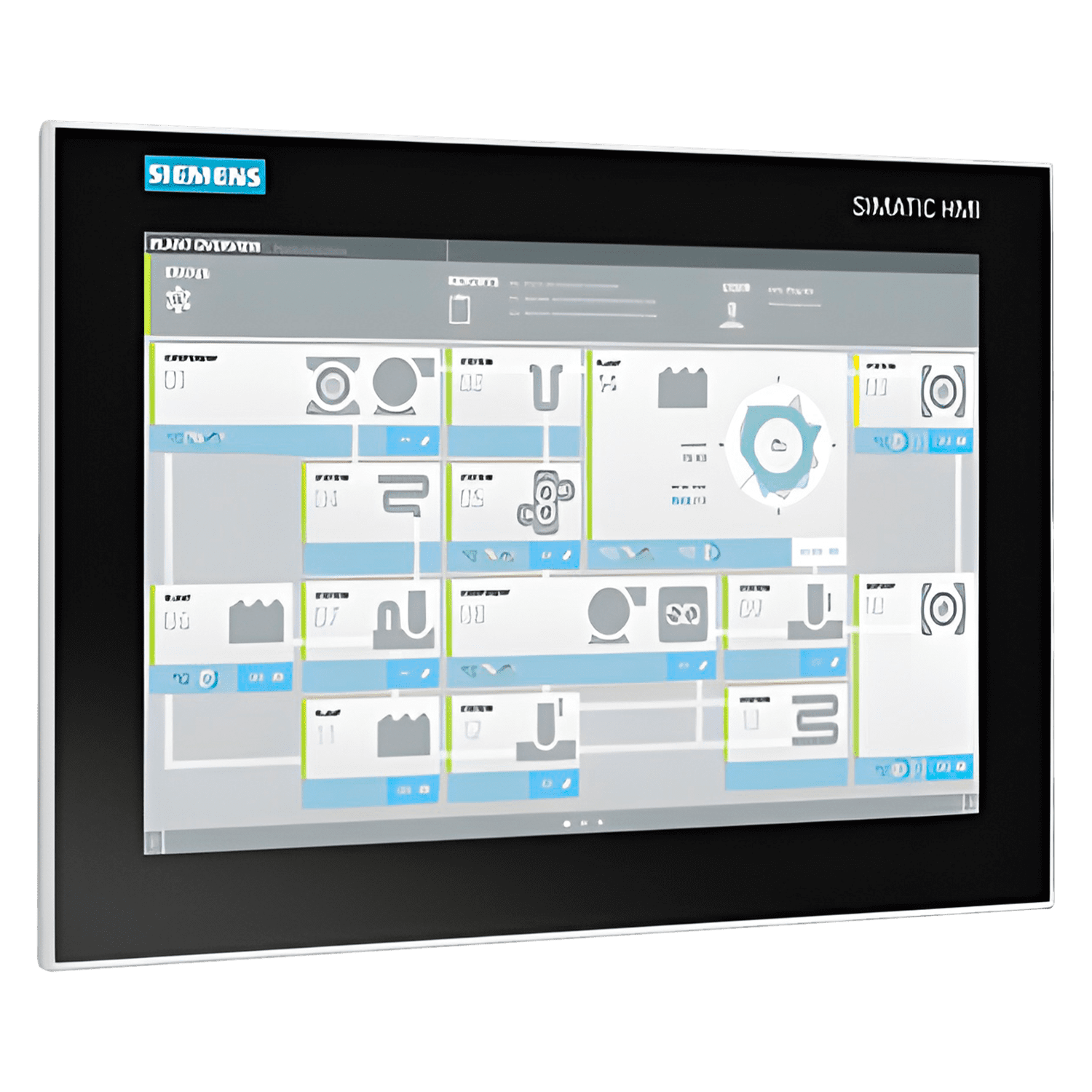 Panel PC 24VCC 2xRJ45/RS232/422/485 4xUSB 3.0 3xUSB 2.0 2xDP RAM 8GB DDR4 256GB SSD Soporta Windows 10 Siemens