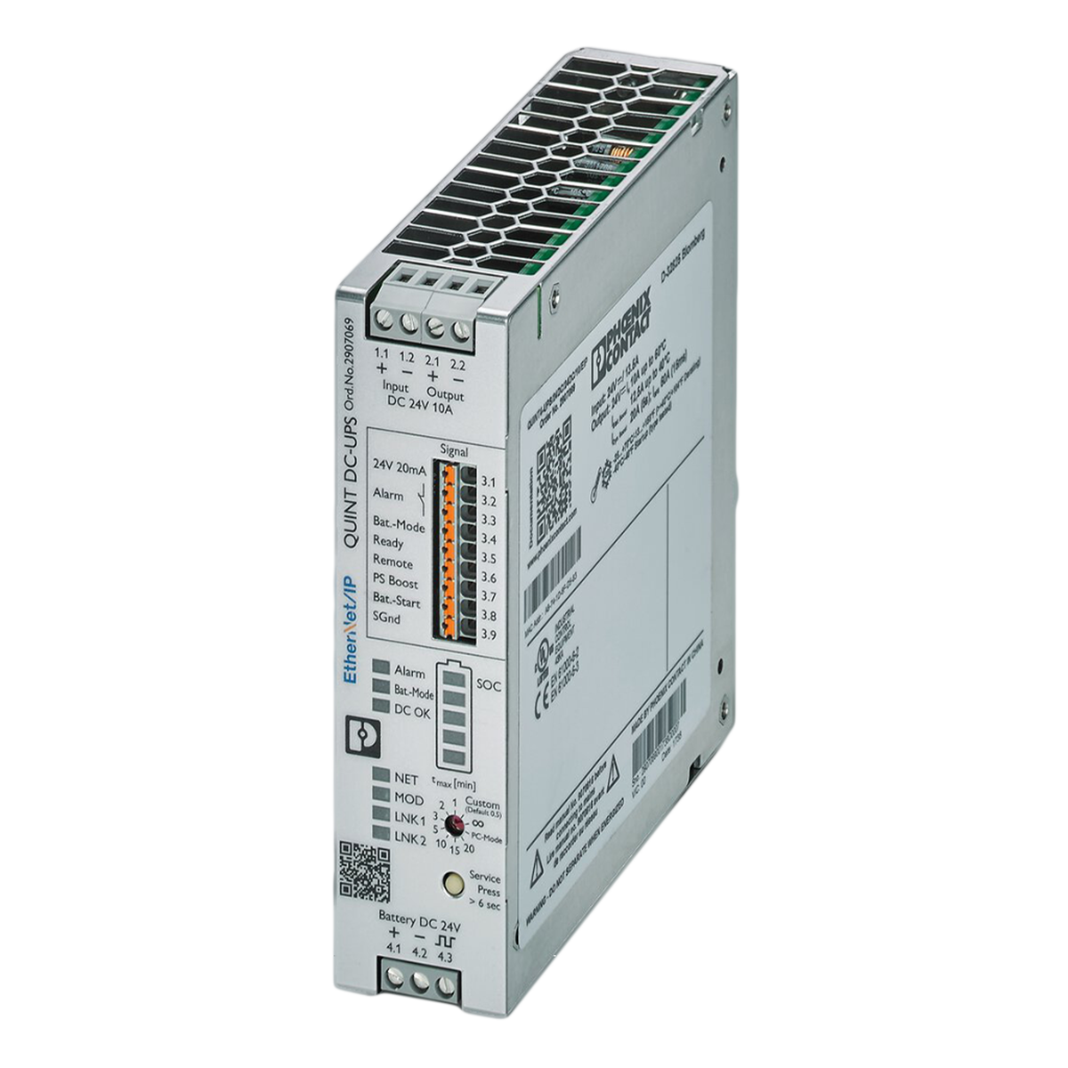 [33758] UPS Conversion Simple Extraible 24VCC 240W 1,6:1 Phoenix Contact