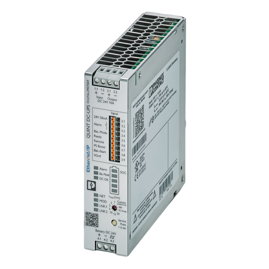 UPS E:24VCC S:24VCC 10AMP C/COMUNICACION QUINT 2907069