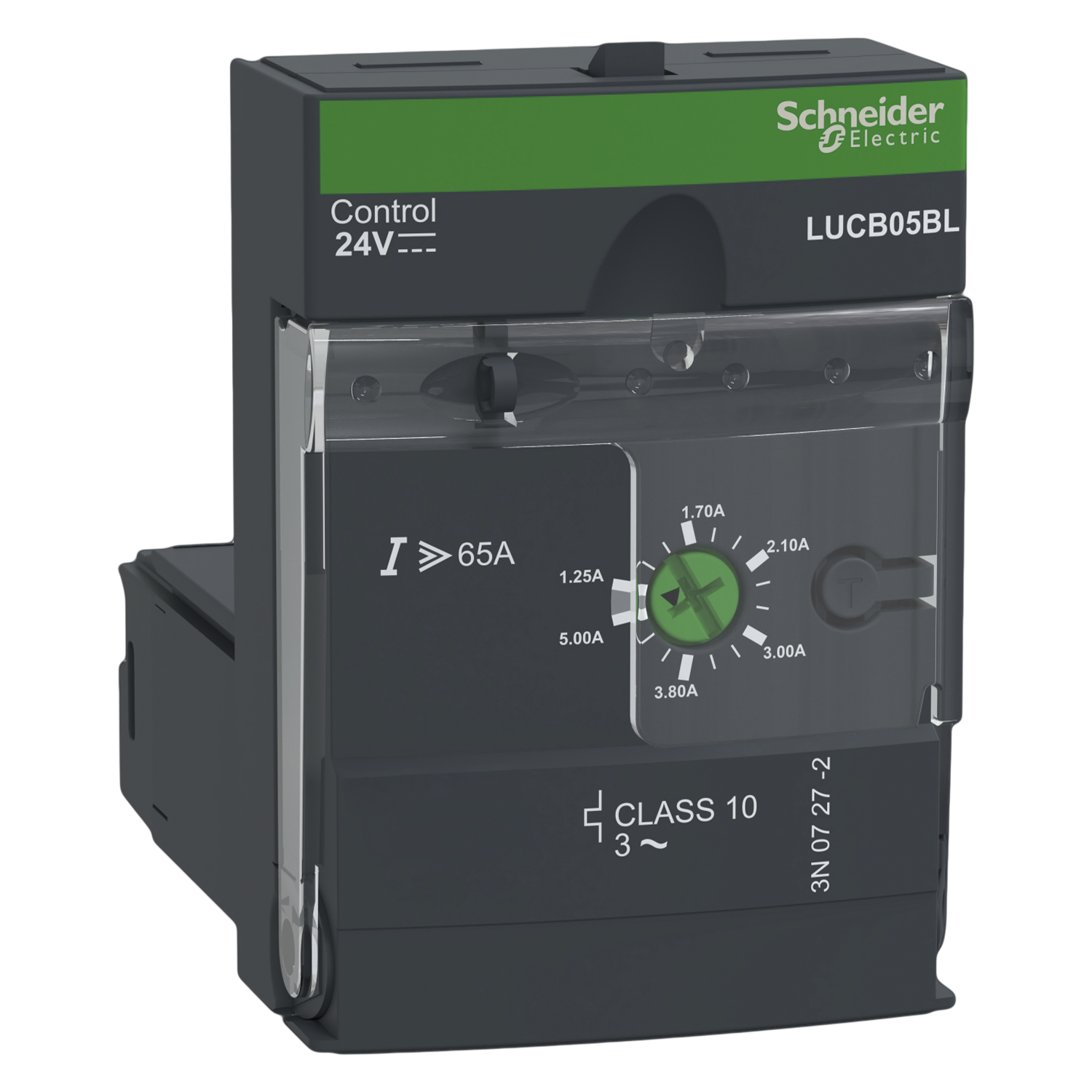 Unidad Avanzada de Control Electronico Tesys U 380VCA Tension Comando 24VCC Tension Empleo Hasta 690VCA Schneider Electric