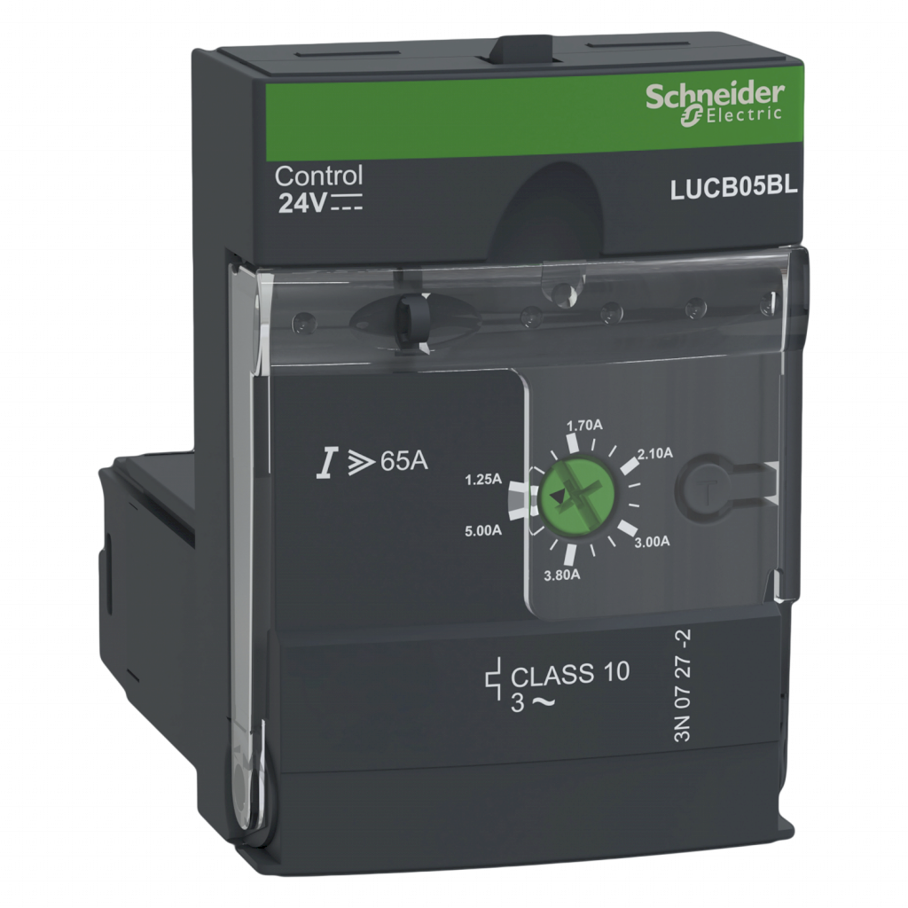 Unidad Avanzada de Control Electronico Tesys U 380VCA Tension Comando 24VCC Tension Empleo Hasta 690VCA Schneider Electric