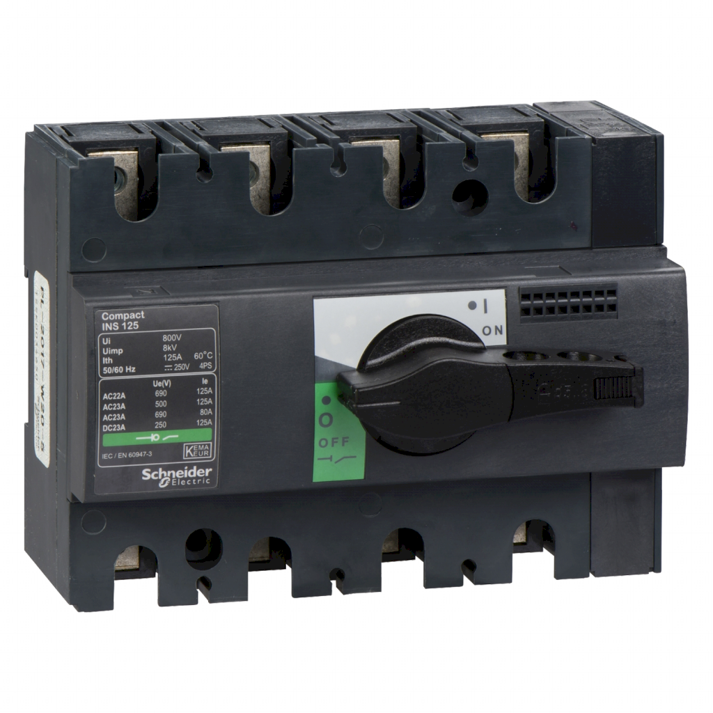 INTERR. MANUAL INS125 4X125A-FA 28911