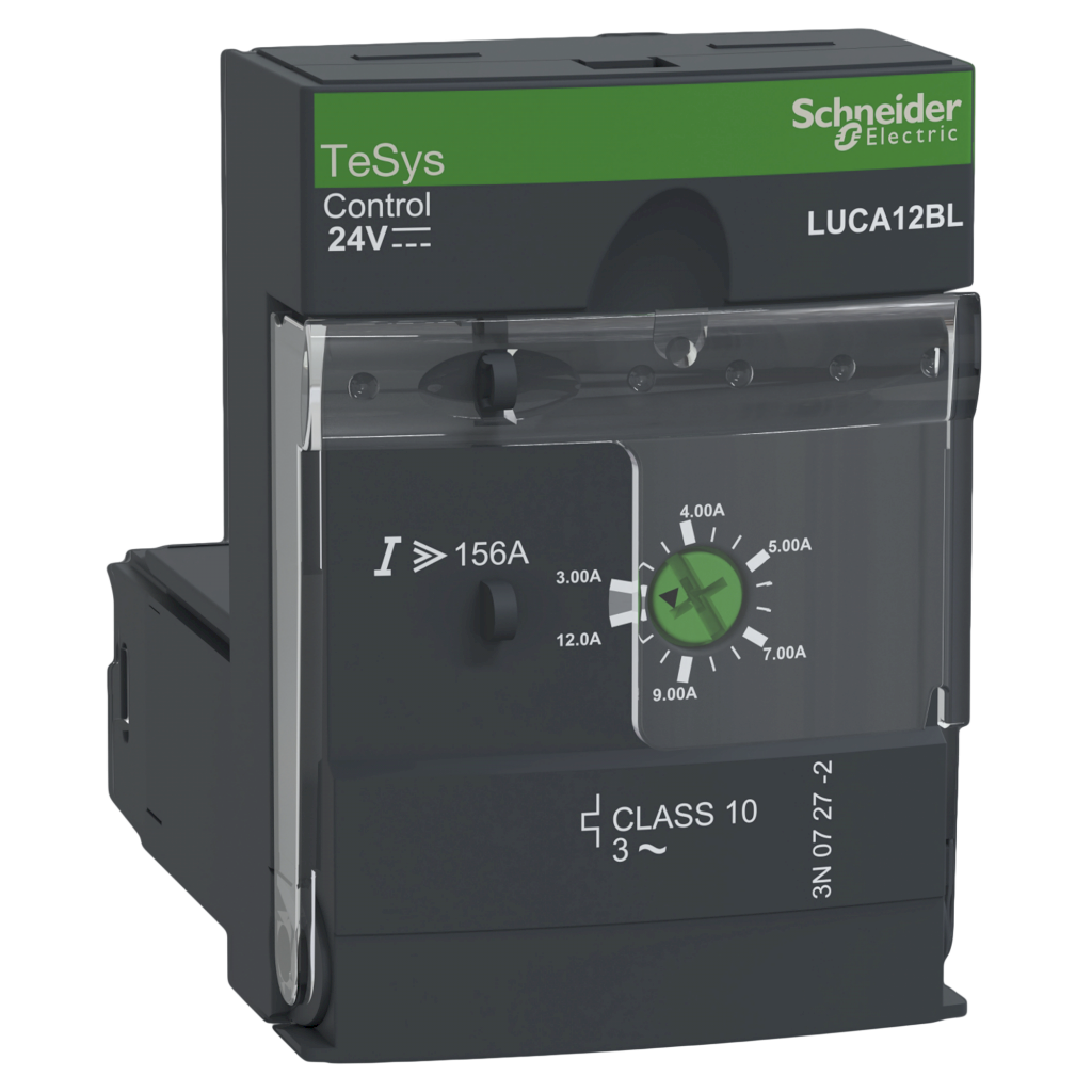 UNIDAD DE CONTROL STD 3-12A 24VCC TESYS U LUCA12BL
