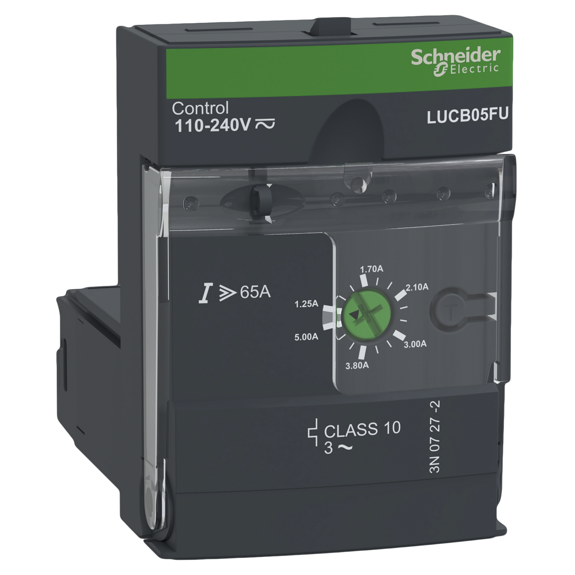 Unidad de Control Electrónico Tesys U 380VCA Tension Comando 110-220VCC/VCA Tension Empleo Hasta 690VCA Schneider Electric