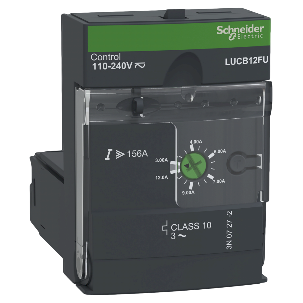 Unidad de Control Electrónico Tesys U 380VCA Tension Comando 110-220VCC/VCA Tension Empleo Hasta 690VCA Schneider Electric