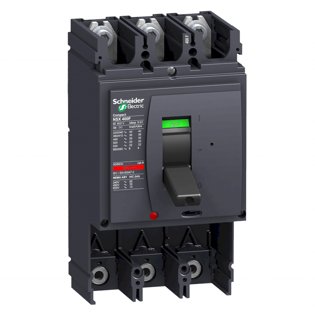 Interr. NSX400F 3P 400A 690VCA Schneider Electric