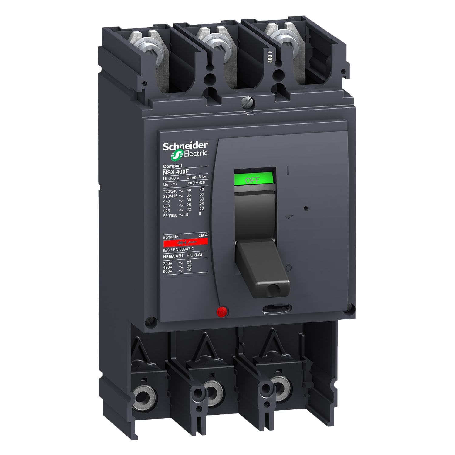 [30363] Interr. NSX400F 3P 400A 690VCA Schneider Electric