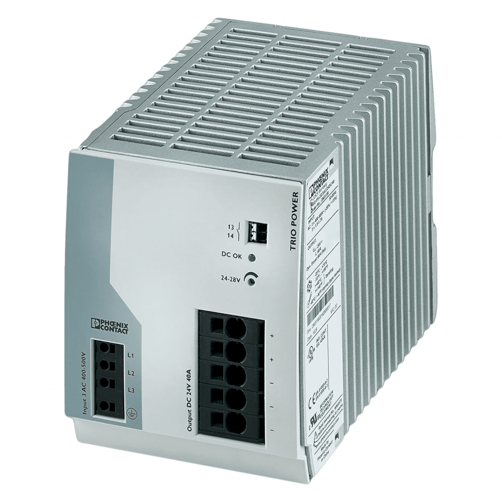 [32157] FUENTE TRIF E:3X400/500VAC S:24VCC 40 AMP TRIO TRIO-PS-2G/3AC/24DC/40