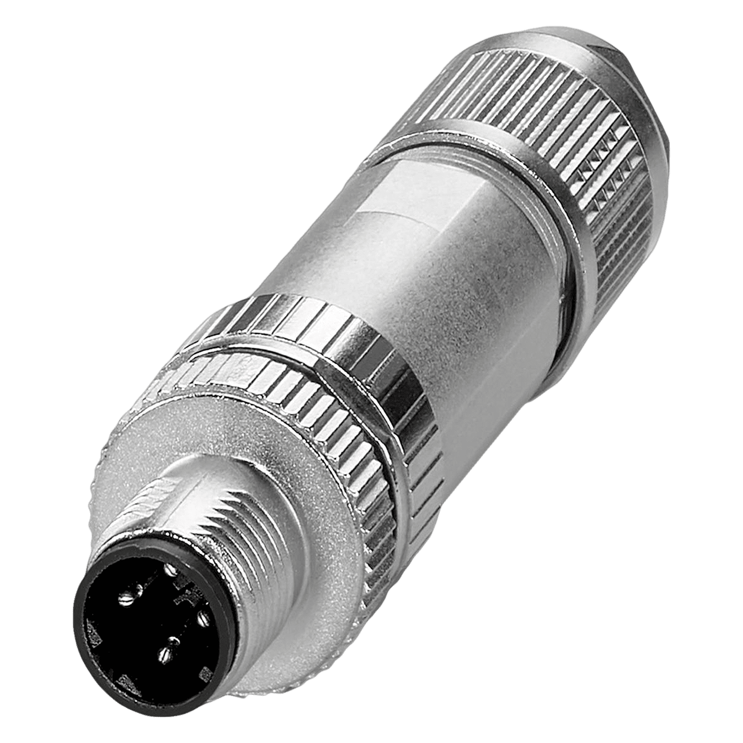 Conector M12 4 Polos Macho Push Lock Phoenix Contact