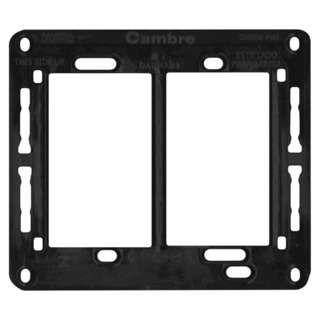 BASTIDOR  DOBLE PARA TAPA BAUHAUS 8 MODULOS 4982