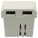 Módulo 2 Toma USB 1 Múdulo Ocupado 3,1A Blanco Cambre