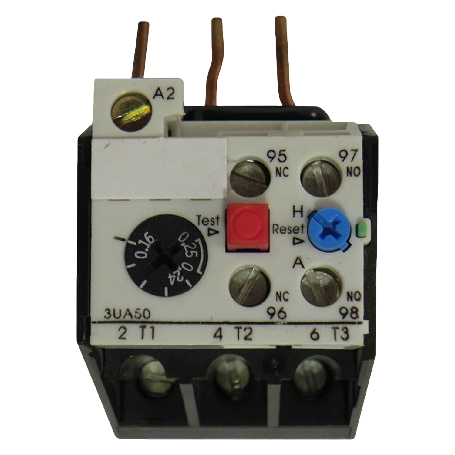 [4348] Relevo Térmico 3P 400VCA 6A Rango Ajuste 1-1,6A Protección T Siemens