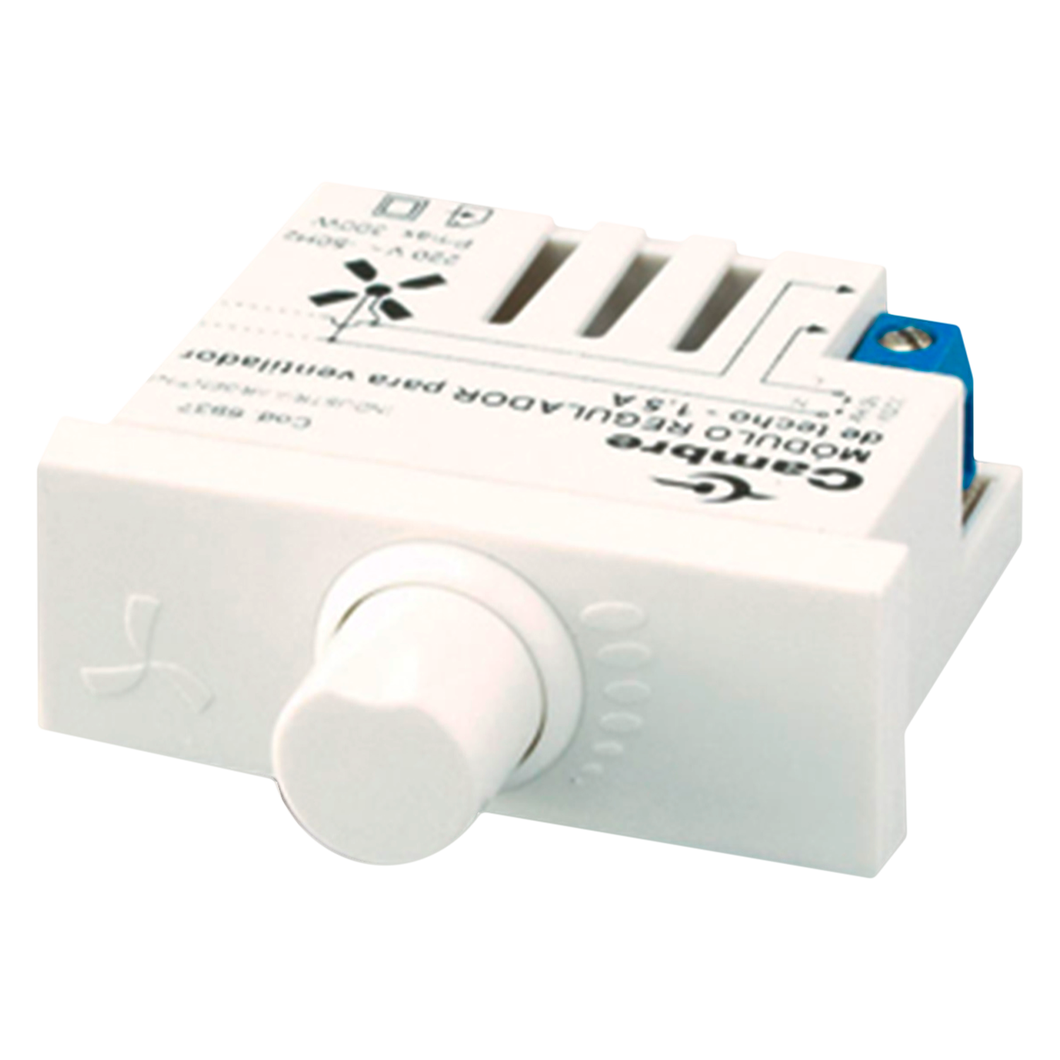 Dimmer P/Ventilador de Techo 220V-300W Cambre