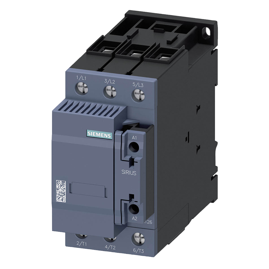 [12979] Contactor 3RT2 3P 72,2A 220VCA 50kVAR 1NA+1NC Siemens