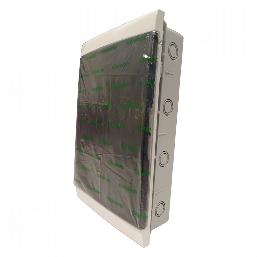 CAJA TM EMBUTIR 36 POLOS BLANCA PUERTA FUME 04036