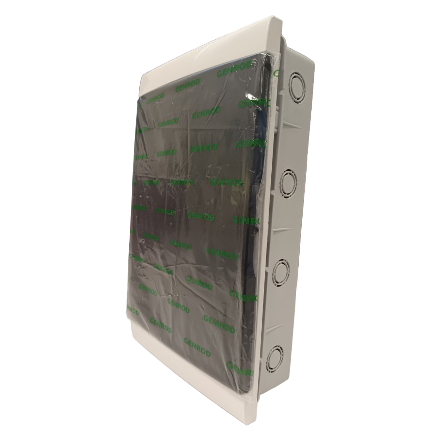 Tablero DIN PVC Embutir 36 Módulos Puerta Fume Interior IP30 Blanco Gris Sistelectric