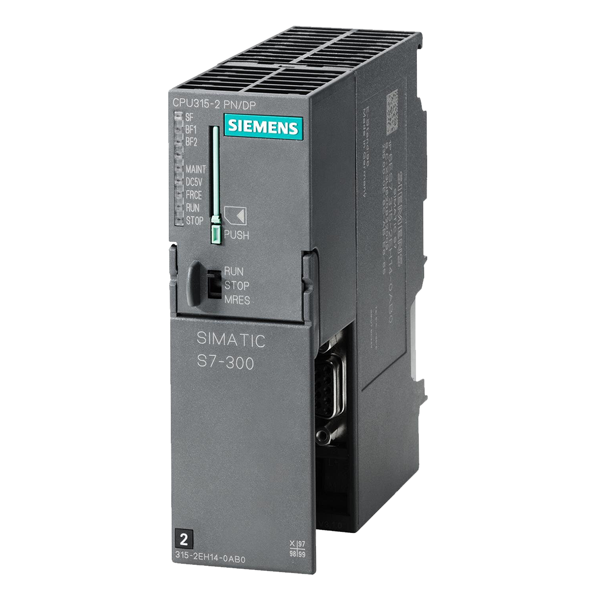 CPU 315-2DP/PN 384KB 1xMPI/DP + 1xPN 24VCC Siemens