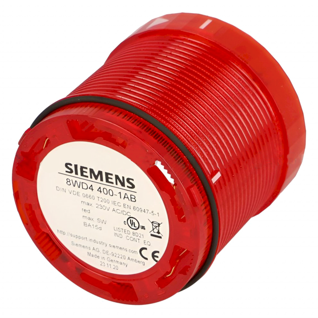 ELEMENTO DE  LUZ PARA COLUMNA 8WD44 ROJO 8WD4400-1AB