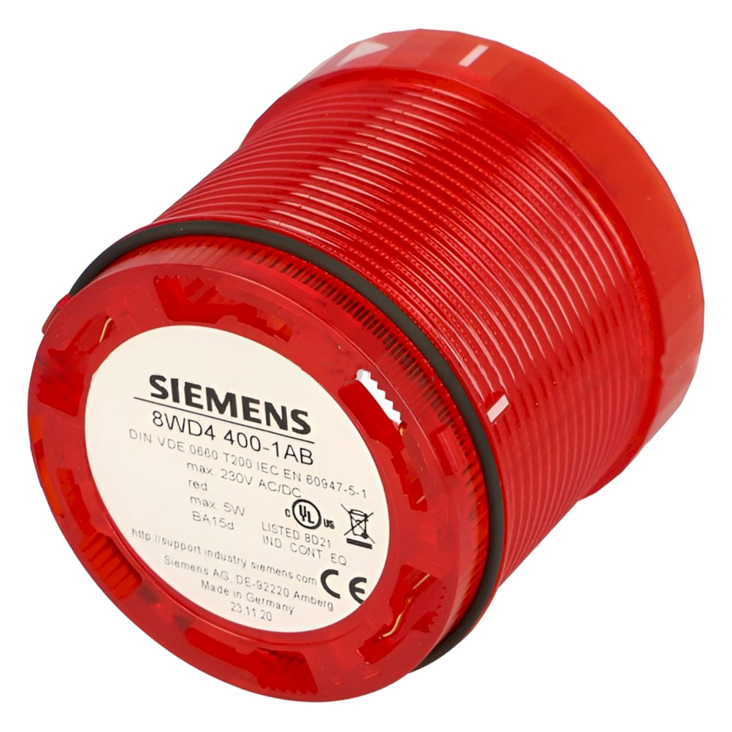 Elemento de Luz P/Columna 8WDD44 Rojo Siemens