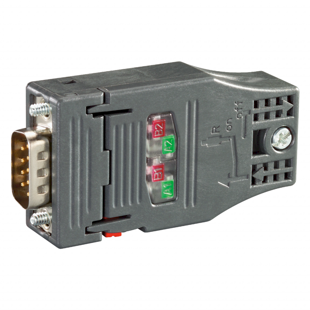 [15305] CONECTOR PROFIBUS AXIAL RS485 A 180ºHMI Y VDF 6GK1500-0FC10