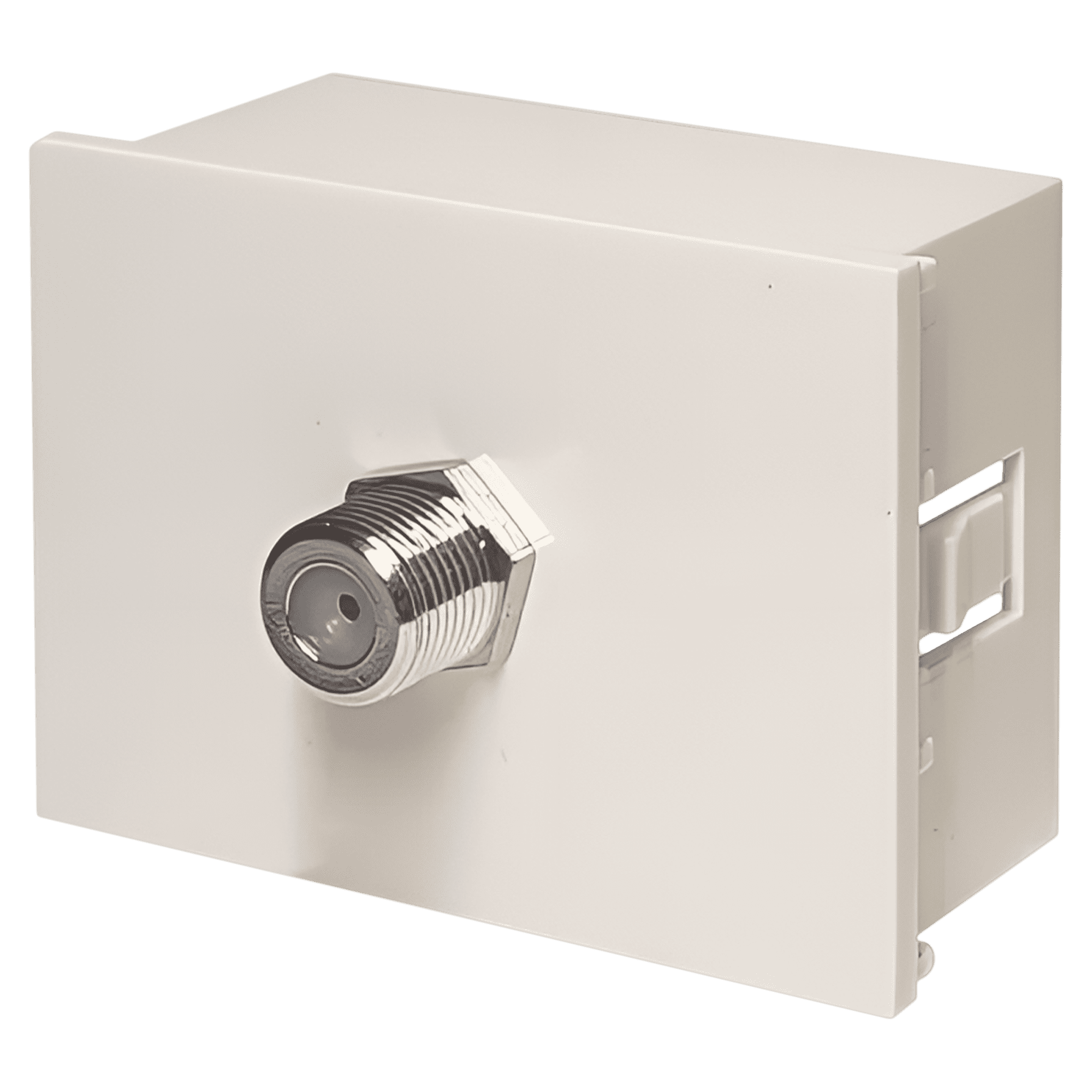 [18012] Módulo Video Cable Universal C/Rosca Blanco Cambre