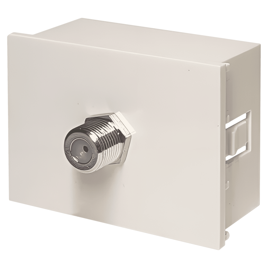 Modulo Video Cable Universal C/Rosca Blanco Cambre