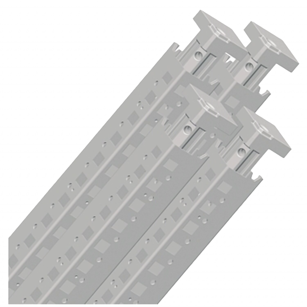 Montantes Verticales de Acero 2000x45mm Schneider Electric