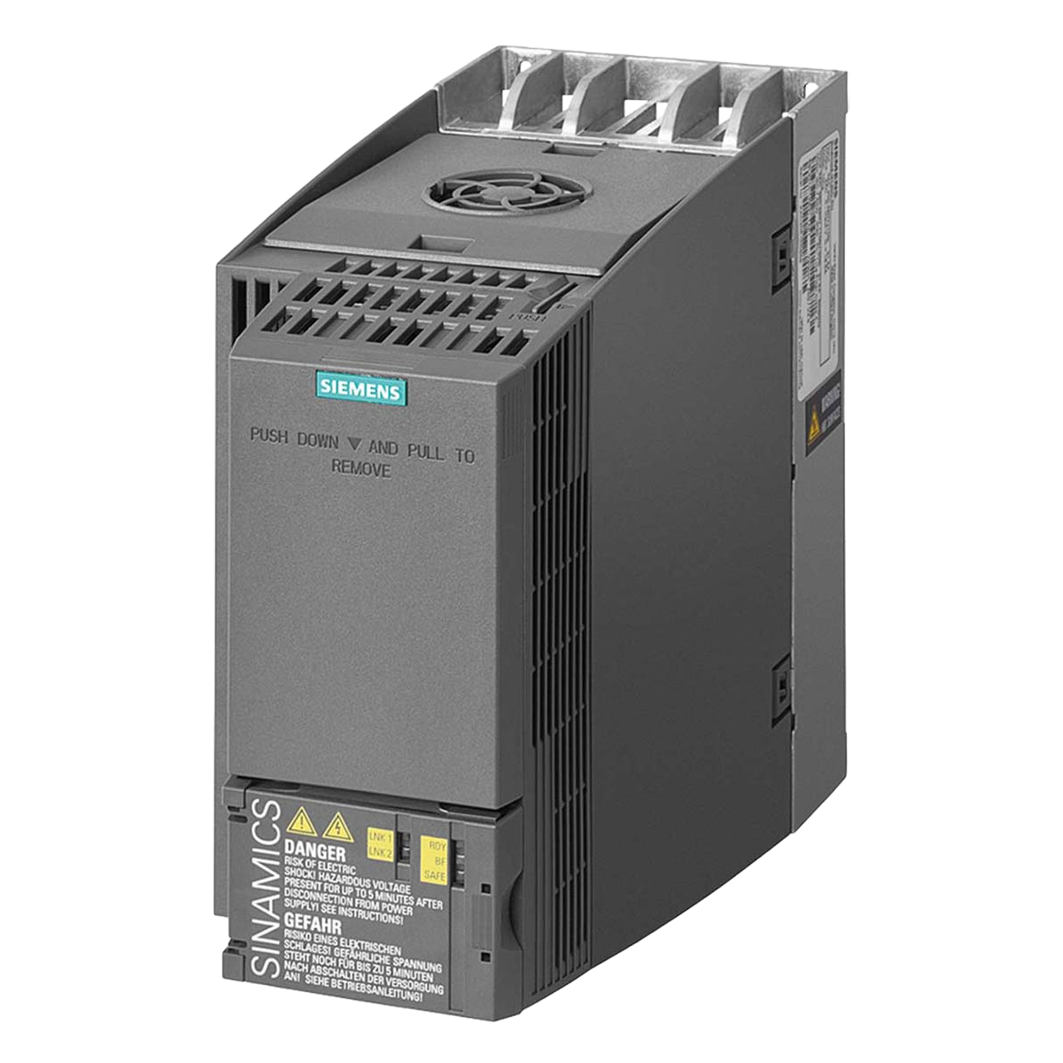 [18605] Variador G120C 380VCA LO: 7,5kW/10HP HO: 5,5kW/7,5HP S/Filtro MB RTU Siemens