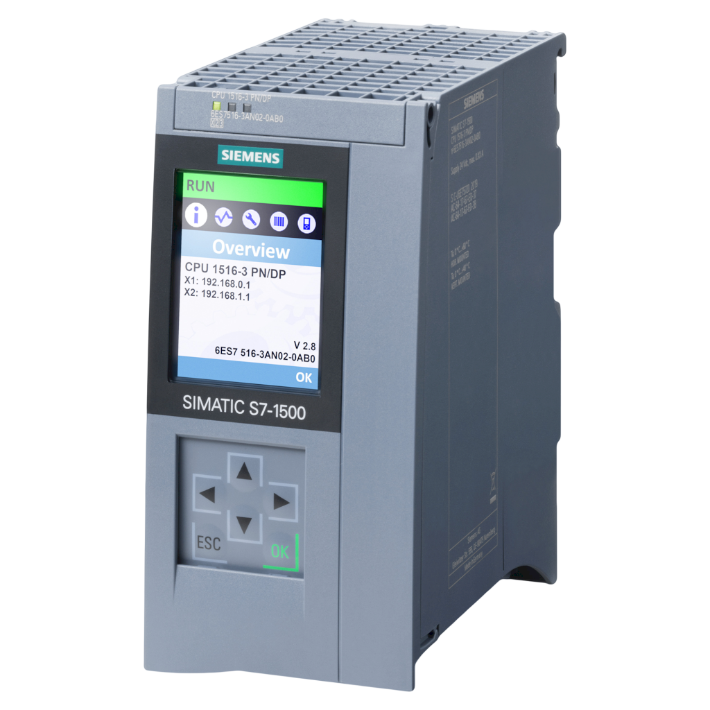 [19789] *CPU 1516-3PN/DP 1MB/ 5MB 2ETH SW+1ETH+1RS485 PTO 6ES7516-3AN02-0AB0