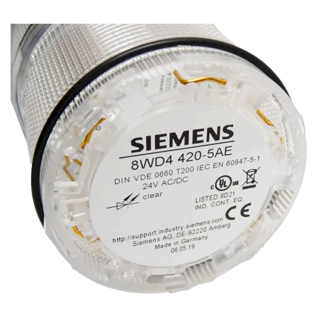 [19929] Elemento de Luz Permanente 8WD44 C/Led Transparente Siemens