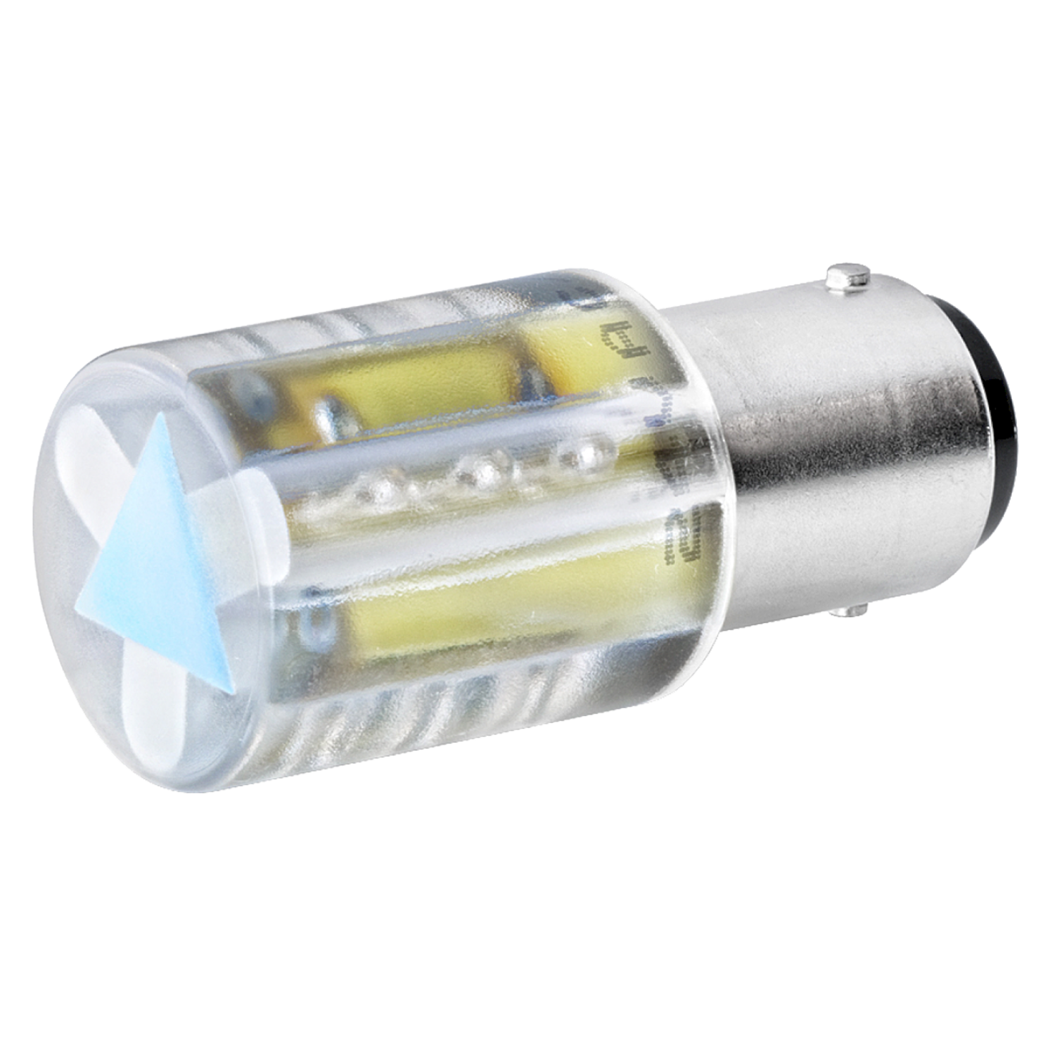 [19959] Lampara Led 8WD4 P/Columnas BA15D 24VCA/VCC Verde Siemens