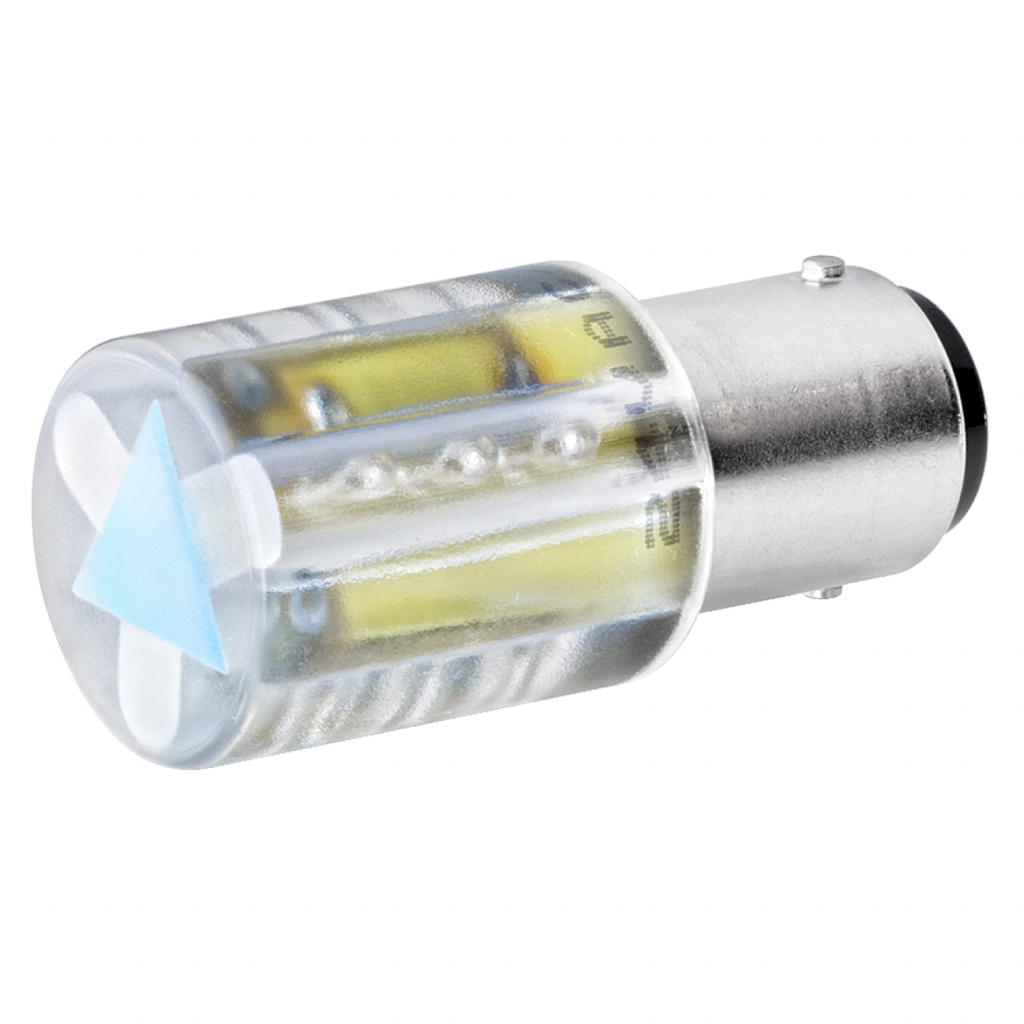 LAMPARA LED BA15D 24V P/COLUMNA 8WD44 AMARILLO 100037735