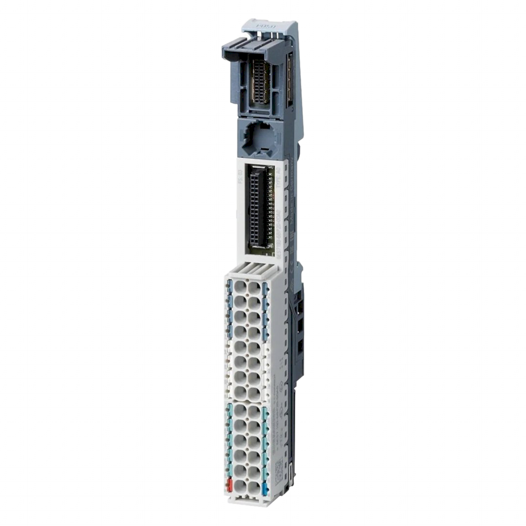 Terminal ET200SP Tipo A0 Blanco Largo C/Alim + Auxiliar Siemens