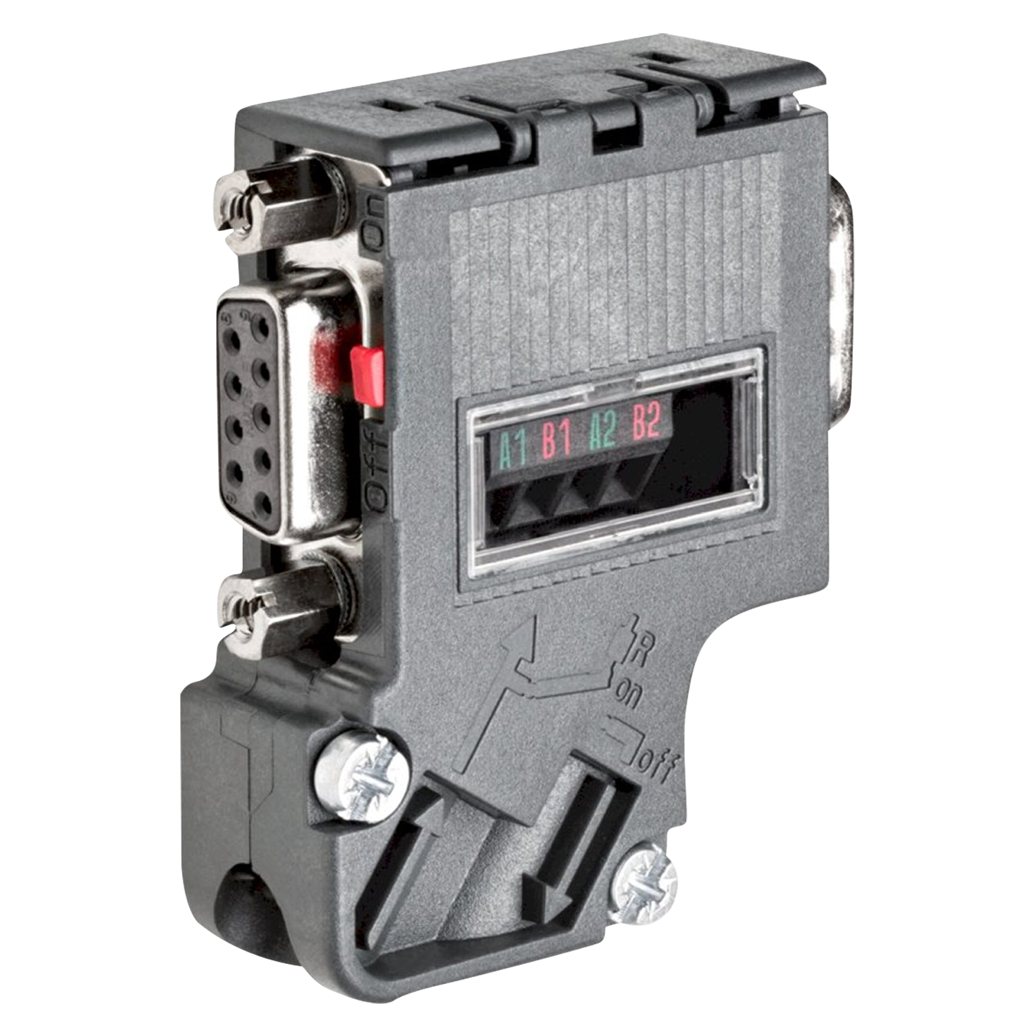 [20802] Conector RS485 Cat. Profibus DP Macho/Hembra 1 Par Trenzado Siemens